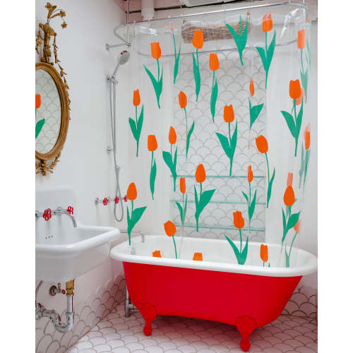 Tulip Shower Curtain | Dusen Dusen