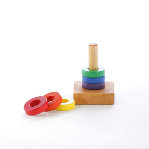 Mini Wooden Ring Stacker