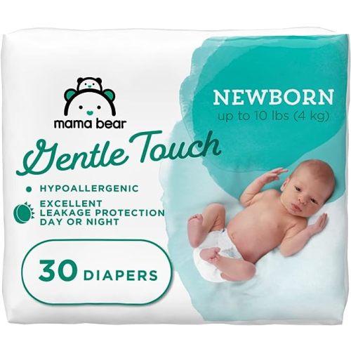 Mama Bear Gentle Touch Diapers (Size Newborn) - 30 ct