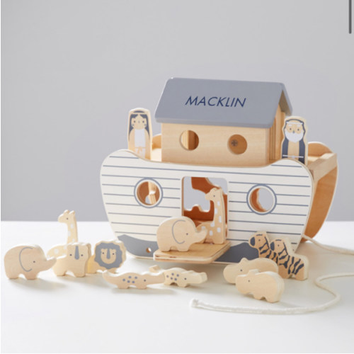Noahs Ark Wooden Toy Set