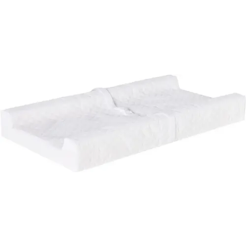 Regalo Baby Basics Non-Slip Infant Changing Pad with Patented Easy-Grip System – Water Resistant Cover, Compatible with Standard Changing Pad Covers and Dressers, Safe and Secure, White