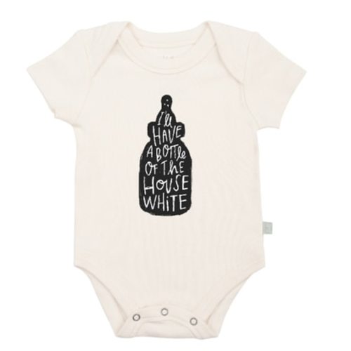Graphic Bodysuit, House White, Size: 9 - 12 mo.