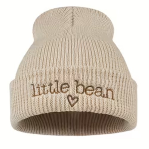 minimalist newborn baby embroidered beanie 0 1y - Temu