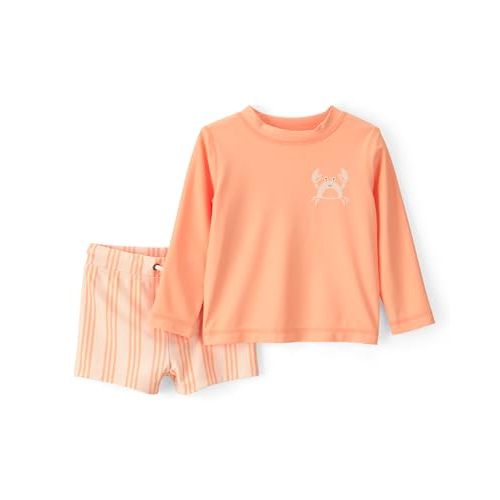 Carter's Baby Boys' 2-piece Rashguard Trunk Set