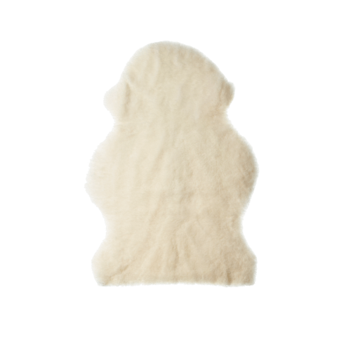 Short Wool Sheepskin Rug