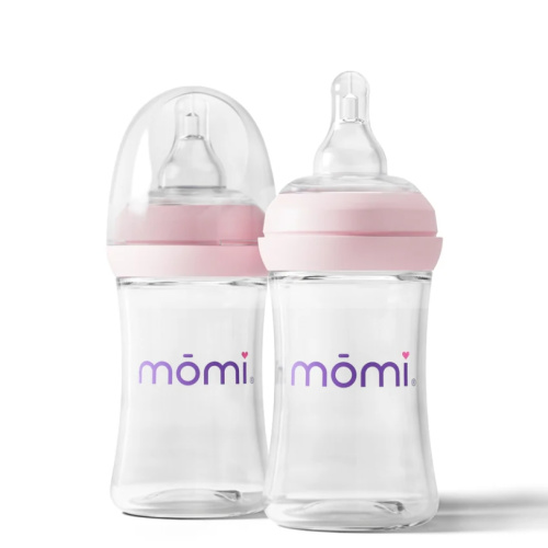 momi vibes breast-like bottle sets - seashell