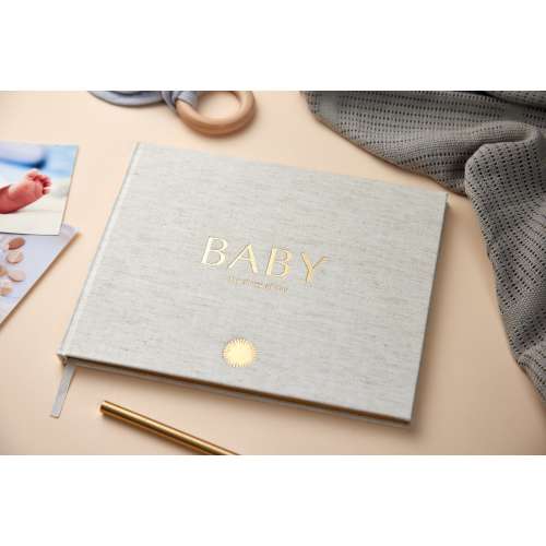Your Edition Baby Journal Gift - Memory Baby Book for Parents - Luxury 5 Years Milestone Book - Baby Shower for New Parents - Photo Section