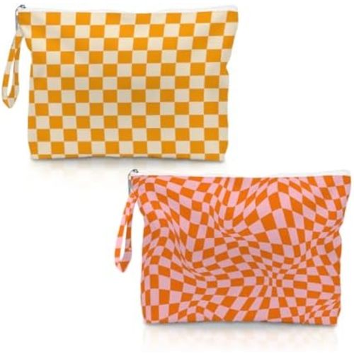 Fokongna 2 Pack Multi-Purpose Waterproof Wet Pouch, Reusable Leak Resistant Storage Bag for Outdoor Sports Travel Shower Swim Gear Laundry