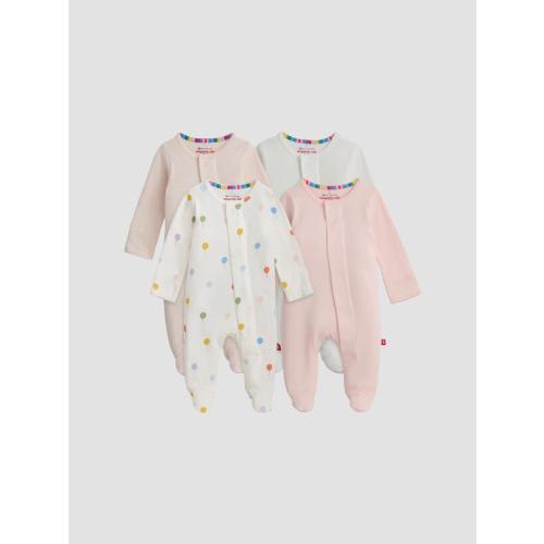 Magnetic Me Baby's 4-Piece Cotton Footie Set | Saks Fifth Avenue