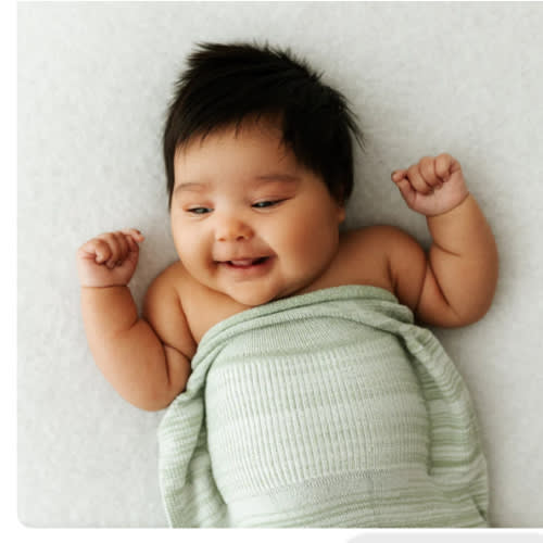 6-12 pounds - Bamboo Blend Mint Swaddle Sleep Sack – Swaddelini