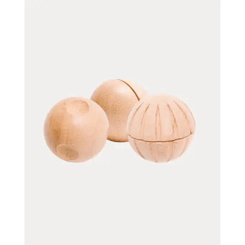 WOODEN SENSORY BALLS — Playcor | Playful Decor