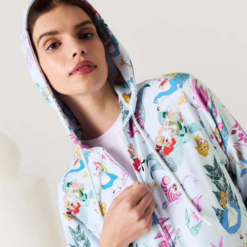 Disney Adventures in Wonderland Women's French Terry Zip Hoodie