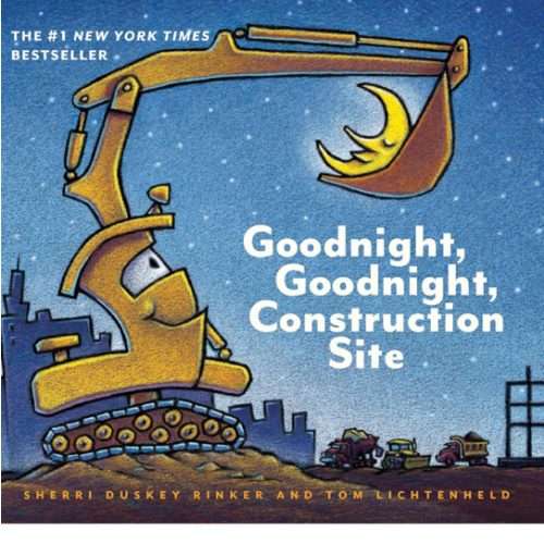 Goodnight, Goodnight Construction Site (Board Book for Toddlers, Children's Board Book)