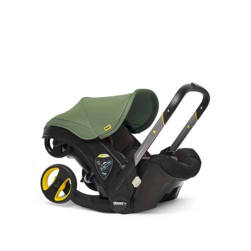 Infant Car Seat + Latch Base Travel System - Desert Green
