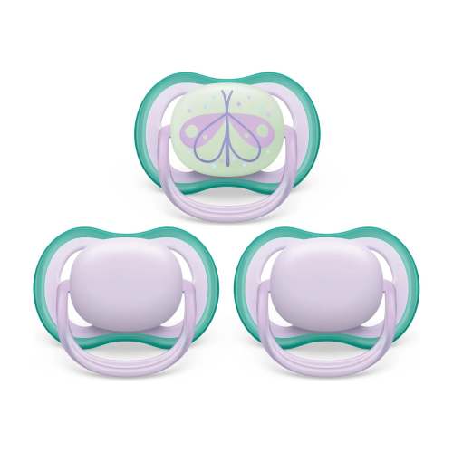 Suce Ultra Air Nuit 0-6 mois Lilas / Papillon (3) - Philips Avent – CLÉMENT