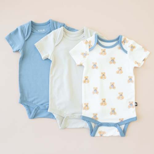 First Favorites Bodysuit Bundle (3-Pack) in Boy