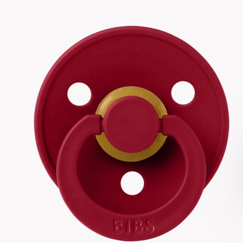BIBS Colour Pacifier in Ruby Red – Bibsworld store US