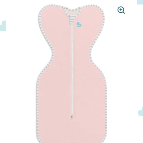 Swaddle Up™ 1.0 TOG Cotton Dusty Pink