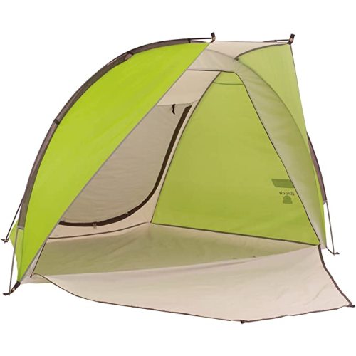 Coleman Beach Shade Canopy Tent Lightweight & Portable Beach Shade Sets Up in 5 Minutes UPF 50+ Sun Protection Includes Sand Bags & Stakes to Withstand Wind Great for Park Yard Picnics