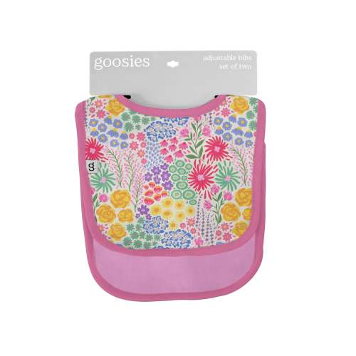 Goosies Flower Fields Bib Set | The Little French Hen