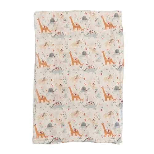 Couverture Mousseline Bambou - Baby Dinomite