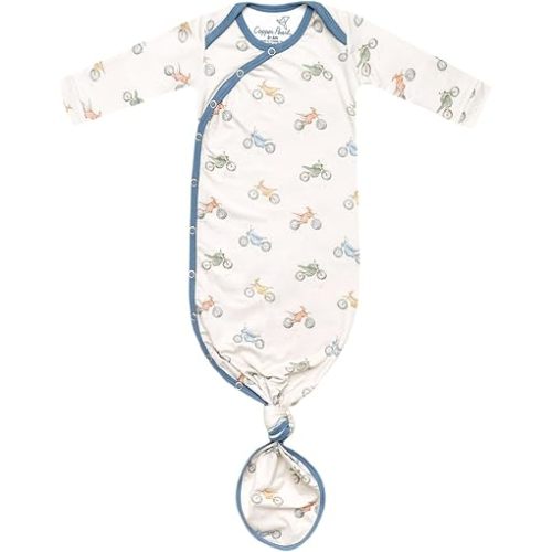 Copper Pearl Newborn Knotted Gown Ryder
