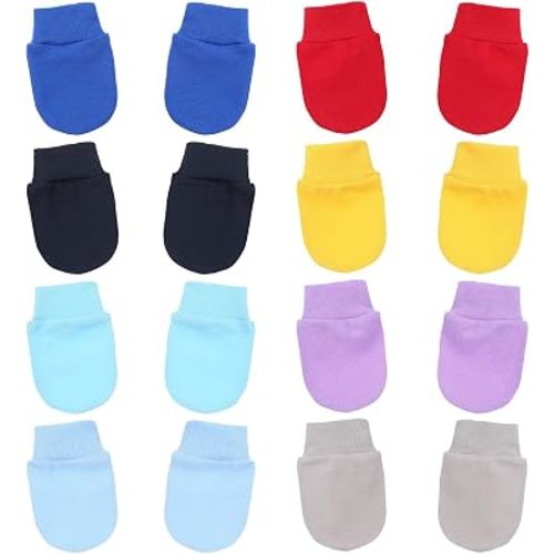 8 Pairs Mittens, Cotton No Scratch
