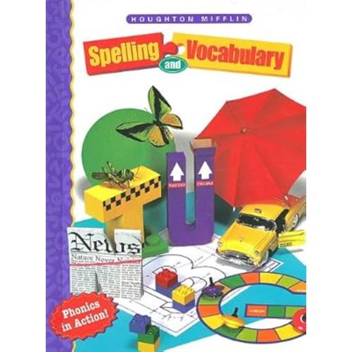 Houghton Mifflin Spelling: Hardcover Student Edition Level 3 1998