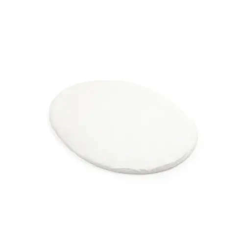 Stokke Sleepi Mini Fitted Mattress Sheet - white or fans grey