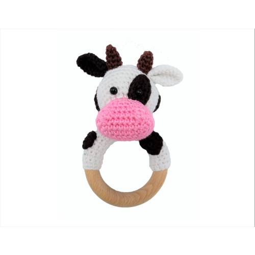 CROCHET PATTERN rattle cow