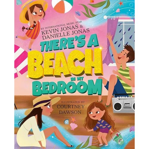 There's a Beach in My Bedroom Hardcover – Picture Book, July 11, 2023