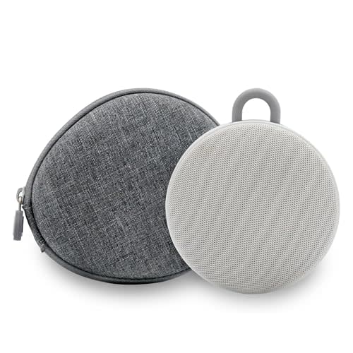 Yogasleep Hushh 2 & Crush Resistant Travel Case, (2 Piece Set) Portable Sound Machine with Backlit Buttons & Night Light, Travel Case with Double Zipper Provides Protection from Scratches & Water