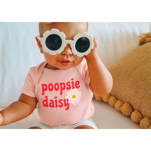 Poopsie Daisy Baby Girl Outfit, Daisy Baby Shower Gift, Oops Baby Announcement, Daisy Birthday Shirt