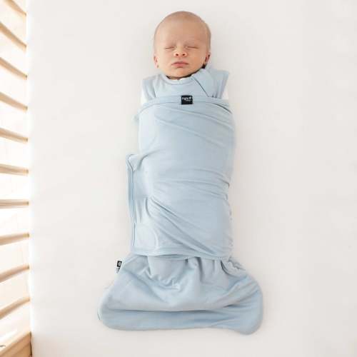Sleep Bag Swaddler in Fog | Bamboo Sleep Bag | Kyte Baby