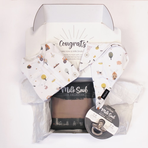 SUNNY ACRES WELCOME BABY GIFT BOX