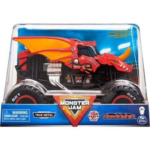 Monster Jam, Official Bakugan Dragonoid Monster Truck, Collector Die-Cast Vehicle, 1:24 Scale