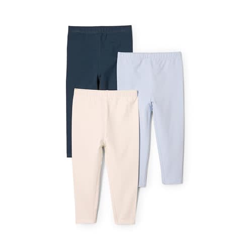 Amazon Essentials x Sofia Grainge Unisex Toddlers and Babies' Cotton Stretchy Leggings with Elastic Waist