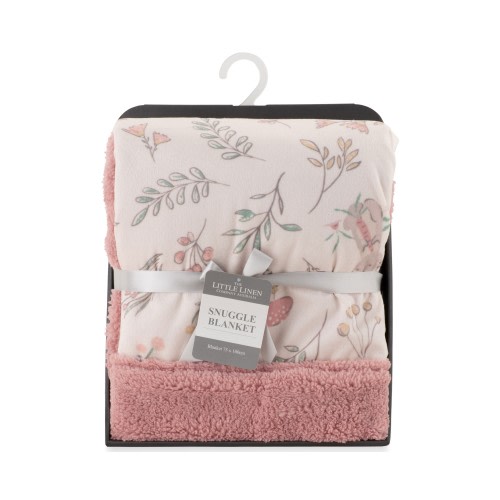The Little Linen Co. Snuggle Blanket Harvest Bunny