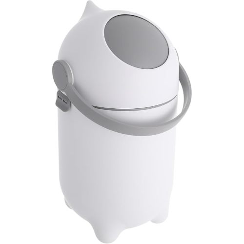 Diaper Pail with Airtight Lid, 3.96 Gallon Odor Lock Trash Can