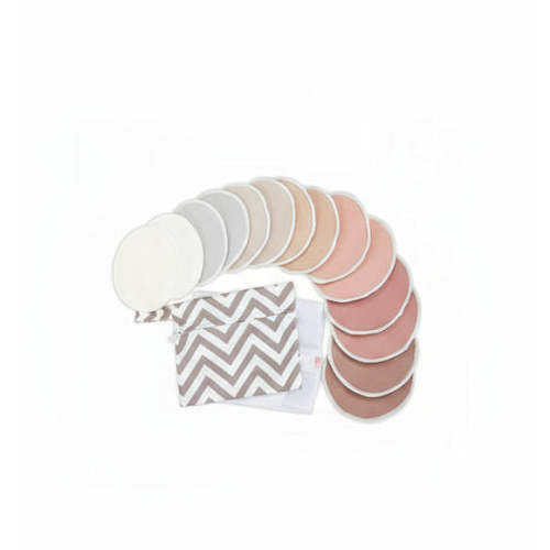 KeaBabies Comfy Organic Nursing Pads (Lovelle, Large 4.8")