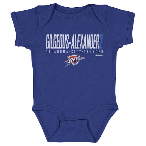 Shai Gilgeous-Alexander Oklahoma City Thunder 500 Level Infant Elite Bodysuit - Blue