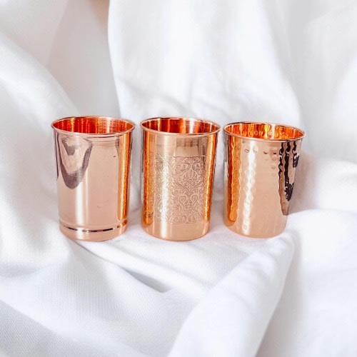 Pure Copper Water Cup, Plain Luxury Copper Mug, Copper glass, Handmade Copper Cup, Ayurveda Benefits Copper, Gym Copper Glass,