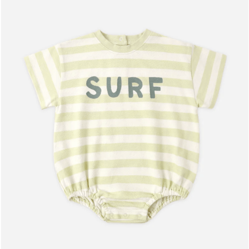 Relaxed Bubble Romper Surf - 0-3m