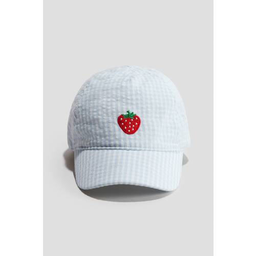 APPLIQUÉD COTTON CAP