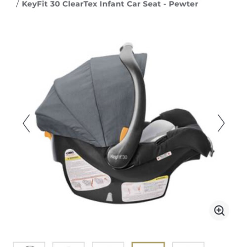 KeyFit 30 ClearTex Infant Car Seat - Pewter | Chicco