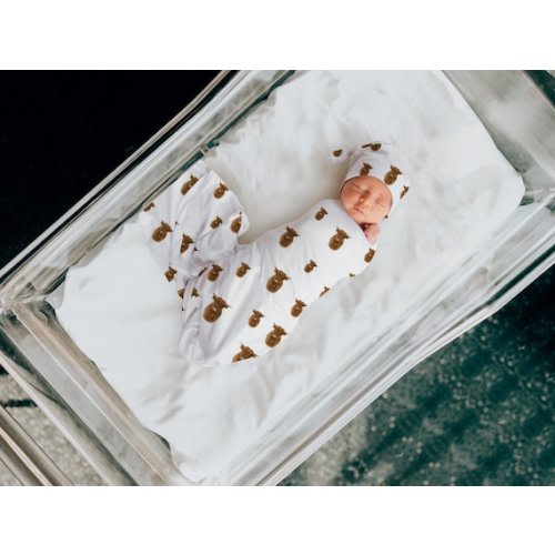 HIGHLAND COW Swaddle Blanket Cowboy Baby Blanket Hat Set - Etsy