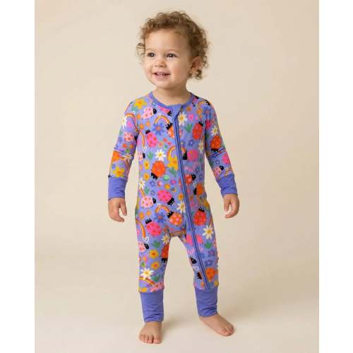 Lady Bugs Bamboo Convertible Zippered Romper – Zumbamboo