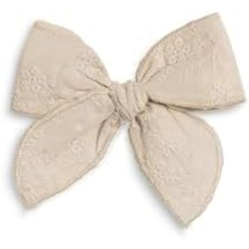 Colored Organics Baby Bow Clip - Infant and Toddler Girls