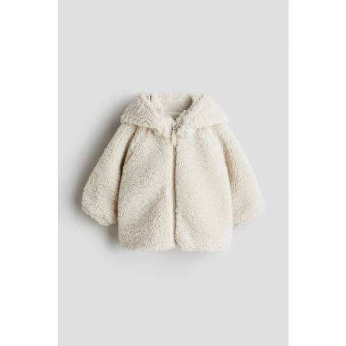 HOODED PILE JACKET