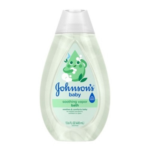 Johnson's Baby Vapor Bath, Soothing Aromas to Relax and Comfort Babies, Hypoallergenic - 13.6oz: Liquid, Pump Bottle